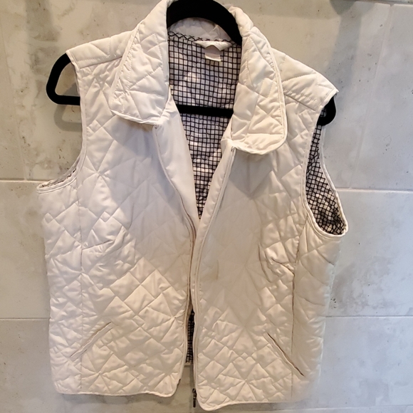 CJ Banks Jackets & Blazers - CJ Banks white vest 1X